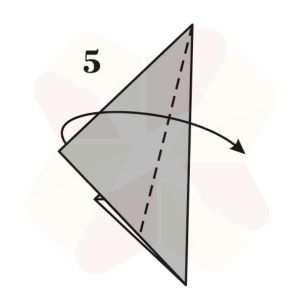 Velero de Origami - Paso 5