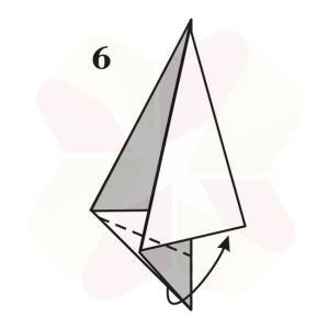 Velero de Origami - Paso 6
